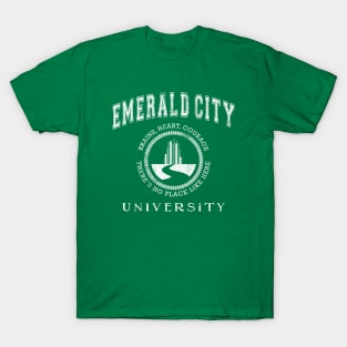 Emerald City University | The Wizard Of Oz | Wicked The Musical T-Shirt